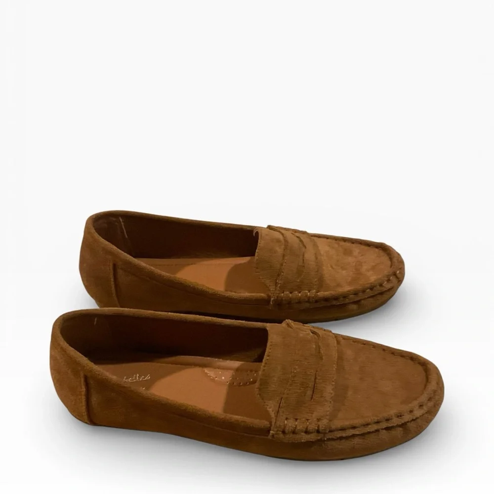 Seychelles Women's Penny Loafers, Slip On Flats for Business & Work Size 8.5
